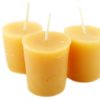 Beeswax Votive Candles - One Dozen (Twelve Count)